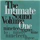 Various - The Intimate Sound Volume One